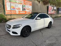 Usata Mercedes C220 Premium 170 CV (125 kW) 2017 Bianco Berlina
