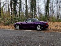 Usata Mazda MX5 110 CV (80 kW) 1999 Blu Cabrio