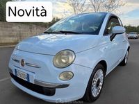 Usata Fiat 500 Lounge 69 CV (50 kW) 2009 Blu Cabrio