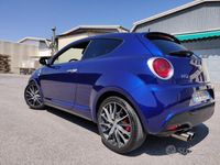 Usata Alfa Romeo MiTo Quadrifoglio Verde 170 CV (125 kW) 2013 Blu Utilitaria