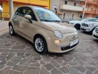 Usata Fiat 500C Lounge 95 CV (69 kW) 2014 Beige Cabrio