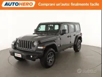 Usata Jeep Wrangler Sport 200 CV (147 kW) 2018 Grigio SUV