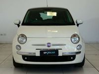 Usata Fiat 500 Lounge 69 CV (50 kW) 2009 Bianco Utilitaria