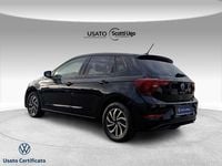 Usata VW Polo Life 95 CV (69 kW) 2023 Nero Berlina