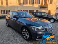 usata BMW 118 d 5p. Urban PELLE TOTALE ROSSA