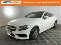 Usata Mercedes C250 Premium 204 CV (150 kW) 2017 Bianco Coupé