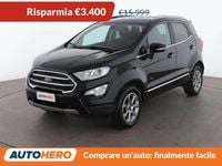 Usata Ford Ecosport Titanium 125 CV (91 kW) 2019 Nero SUV