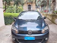 Usata VW Golf VI Trendline 105 CV (77 kW) 2011 Blu Utilitaria
