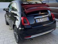 Usata Fiat 500C 69 CV (50 kW) 2017 Nero Cabrio