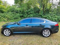 Usata Jaguar XF Premium Luxury 241 CV (177 kW) 2010 Verde Berlina