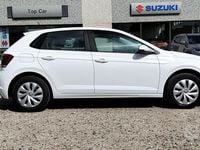 Usata VW Polo Trendline 65 CV (47 kW) 2018 Bianco Utilitaria