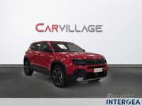 Usata Jeep Avenger Summit 100 CV (73 kW) 2024 Rosso SUV