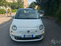 Usata Fiat 500 Lounge 95 CV (69 kW) 2016 Bianco Berlina