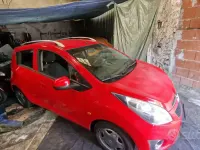 Usata Chevrolet Spark 68 CV (50 kW) 2010 Rosso Utilitaria
