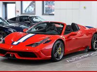 Usata Ferrari 458 600 CV (441 kW) 2015 Rosso Cabrio