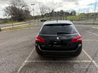 Usata Peugeot 308 SW Allure 120 CV (88 kW) 2017 Nero Station wagon