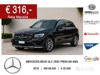 Usata Mercedes GLC250 Premium 204 CV (150 kW) 2018 Nero SUV