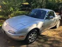 Usata Mazda MX5 131 CV (96 kW) 1995 Argento Cabrio