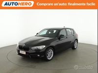 Usata BMW 116 Advantage 116 CV (85 kW) 2018 Nero Utilitaria