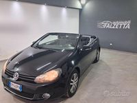 Usata VW Golf Cabriolet 104 CV (76 kW) 2012 Nero Cabrio