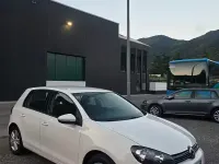 Usata VW Golf VI Highline 122 CV (89 kW) 2009 Bianco Utilitaria