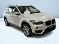 Usata BMW X1 Advantage 140 CV (102 kW) 2017 Bianco SUV