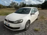 Usata VW Golf VII 105 CV (77 kW) 2012 Bianco Berlina