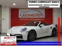 Usata Porsche 911 Turbo Cabriolet 580 CV (426 kW) 2021 Bianco Cabrio