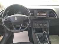 Usata Seat Leon ST Style 110 CV (80 kW) 2016 Nero Station wagon