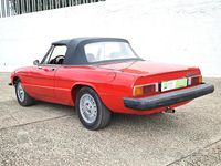 Usata Alfa Romeo Spider 101 CV (74 kW) 1986 Rosso(met.) Cabrio
