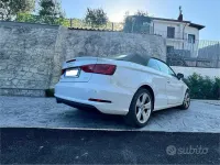 Usata Audi A3 Cabriolet Ambition 110 CV (80 kW) 2016 Bianco Cabrio