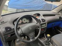 Usata Peugeot 206 CC 109 CV (80 kW) 2002 Blu/azzurro Cabrio