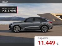 Nuova Audi Q5 Sportback S-Line 299 CV (219 kW) 2025 Grigio daytona perlato SUV