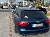 Usata Audi A4 S-Line 136 CV (100 kW) 2013 Blu Station wagon