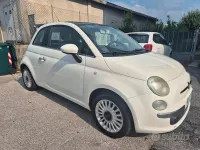 Usata Fiat 500 Lounge 69 CV (50 kW) 2010 Bianco Berlina
