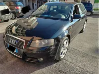 Usata Audi A3 Ambition 105 CV (77 kW) 2007 Nero Utilitaria