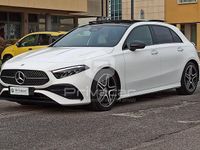 Usata Mercedes A180 AMG Line Premium Plus 136 CV (100 kW) 2023 Bianco Berlina