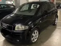 Usata Audi A2 110 CV (80 kW) 2003 Nero Utilitaria