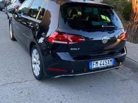 Usata VW Golf VII 110 CV (80 kW) 2018 Nero Utilitaria