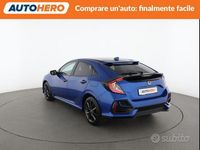 Usata Honda Civic Elegance 126 CV (92 kW) 2021 Blu Berlina