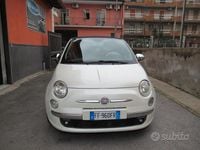 Usata Fiat 500C Lounge 95 CV (69 kW) 2010 Bianco Cabrio