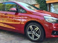 Usata BMW 218 Active Tourer Sport Line 150 CV (110 kW) 2016 Rosso Monovolume