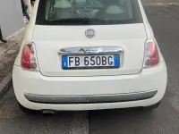 Usata Fiat 500 2009 Bianco Cabrio