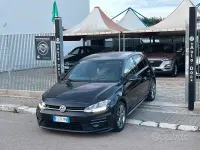Usata VW Golf VII R-line 116 CV (85 kW) 2017 Nero Berlina