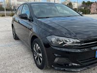 Usata VW Polo 95 CV (69 kW) 2018 Nero Utilitaria