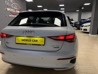 Usata Audi A3 Advanced Plus 200 CV (147 kW) 2022 Bianco Berlina