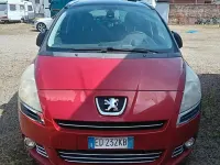 Usata Peugeot 5008 163 CV (119 kW) 2010 Rosso Monovolume