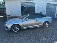 Usata Audi A5 Cabriolet S-Line 170 CV (125 kW) 2019 Grigio Cabrio