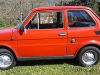 Usata Fiat 126 1970 Rosso Utilitaria