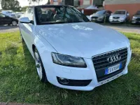 Usata Audi A5 Cabriolet Ambition 160 CV (117 kW) 2011 Bianco Cabrio